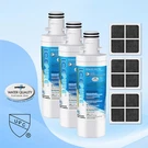 Fit For Lg LT1000P LFVS26596S LRFXS2503S LFXS28566M/00 Water Air Filter Pack. Fixed Price $29.99.