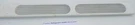 Frigidaire Refrigerator FRT17L3FW7 Kickplate Grille - White Part # 240368301. Fixed Price $16.95.