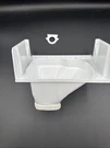Kitchenaid / Whirlpool Refrigerator Ice Dispenser Chute Assembly W10258477-T1. Fixed Price $42.00.