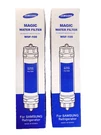 2 X Samsung WSF-100 Magic Fridge Water Filter Cartridge. Fixed Price $77.91.