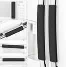 Refrigerator Door Handle Covers, Set Of 6, Trimmable, Washable, Black, 6PCS. Fixed Price $14.76.