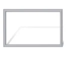 Luckman WPW10714545 Freezer Door Gasket Seal Gray Easy Install. Fixed Price $35.39.