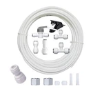 Refrigerator Water Line Kit Connection And 1/4 Compression Ice Maker Installa.... Fixed Price $17.21.