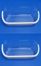241808205 For Frigidaire / Electrolux Refrigerator Door Bin Clear White. Fixed Price $31.03.