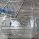 Clear Plastic Climate Zone Refrigerator Drawer WR02X31739 Removable Basket. Fixed Price $35.00.