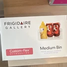 Frigidaire Gallery Custom-flex Medium Refrigerator Door Bin 5304496499. Fixed Price $10.00.