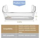 Exact Replacement Parts 240323002 Refrigerator Bin - Clear Set Of. Fixed Price $30.00.