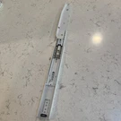 WR72X10190 Refrigerator Freezer Basket Glide (left)open Box. Never Used. Fixed Price $49.00.