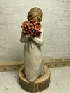 Willow Tree Surrounded By Love 2009 Flowers Bouquet Figurine 26233 Demdaco. Fixed Price $24.99.