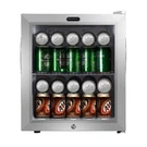Beverage Refrigerator With Lock Stainless Steel 62 Can Capacity. Fixed Price $269.00.