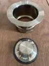 Westbrass - Ez Mount Disposal Flange And Stopper Stainless Steel. Fixed Price $35.00.