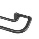 Umbra Twilight Double Curtain Rod Set, Wrap-around Design, 66-144", Black. Fixed Price $80.50.