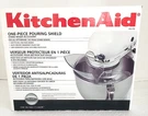 Kitchen Aid One Piece Pouring Shield Stand Mixer Accessory KN1PS Original Box. Fixed Price $22.99.