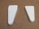 Whirlpool Refrigerator Door Hinge Cover Set (some Wear) Part # 1129262 1119787. Fixed Price $20.68.