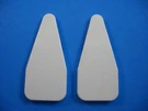 5303318773 Frigidaire Refrigerator Pair Of Upper Hinge Covers White; C5-4A2. Fixed Price $21.99.