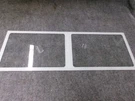 WP67006655 Kitchenaid Refrigerator Crisper Cover Glass 30 5/8" X 10 3/4". Fixed Price $68.00.