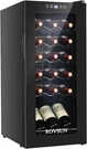 18-BOTTLE Wine Fridge With Digital Control & Double-layer Glass Door. Fixed Price $333.99.