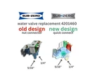 7014677 Ice Maker Water Valve For Sub-zero Unit Replaces 4201460 3090240. Fixed Price $108.16.