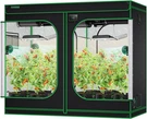 Vivosun S848 4X8 Grow 96"X48"X80" High Reflective Mylar Tents With Observat. Fixed Price $383.61.