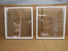 Samsung Refrigerator Glass Shelves-lot Of 2 Part # DA97-07051C. Fixed Price $55.08.