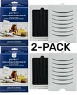 2-PACK Smart Choice Pureair Universal Carbon Filter Starter Kit. Fixed Price $7.48.