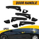 New Latchwell Black Outside Door Set Handle Of 4 / For 2017-20 Hyundai Elantra. Fixed Price $59.09.