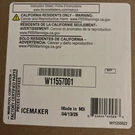New Oem Whirlpool Refrigerator Ice Maker W11557001. Fixed Price $61.74.