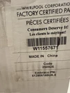 Whirlpool W11557671 Refrigerator Compressor Oem Factory Sealed New. Fixed Price $95.97.