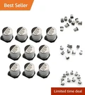 Reliable 220UF Electrolytic Capacitors - 10PCS Smd Aluminum For Arduino Projects. Fixed Price $8.99.