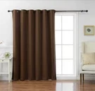 Best Home Fashion Chocolate Grommet Blackout Curtain - 80 In. W X 96. Fixed Price $20.15.