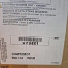 - Nib W11582579 Oem Whirlpool Maytag Kitchenaid Compressor Assy. Fixed Price $125.00.