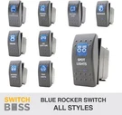 Rocker Switch 113 Styles Blue Fit All Standard Led Car Boat 12V Spot Light. Fixed Price $16.57.