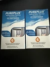 Pureplus PP-RWF0600A Refrigerator Water Filter 2 Pack New Sealed Box. Fixed Price $21.99.