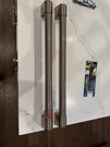 Cage Brushed Bronze Handles CXQD2H2PNBZ. Fit Cafe Under Counter Fridge. Fixed Price $125.00.