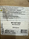 Genuine Oem Whirlpool W11671461 Refrigerator Evaporator Fan Motor - White. Fixed Price $79.99.