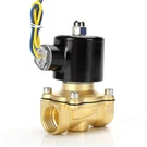 Beduan Brass Electric Solenoid Valve, 1/2" Air Normally AC110V. Fixed Price $41.94.