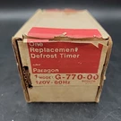 Gemline CC358 Paragon G-770-00 Defrost Timer 120V-60HZ 900076 Free Shipping. Fixed Price $38.12.
