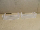 Insignia Refrigerator Smaller Door Bin Set Part # 890218635 890186340. Fixed Price $39.98.