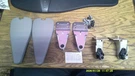 240327012, 240327207, 242034601, 242034604 Frigidaire Refrigerator Hinge Set Gra. Fixed Price $65.00.