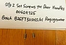Qty Set Screws 00629725 Of Door Handle Bosch B26FT50SNS/01 Refrigerator Hm-roc. Fixed Price $9.36.