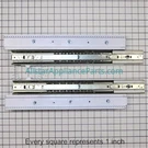 Refrigerator Drawer Slide Rail Kit WR49X20767. Fixed Price $199.99.