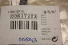 New 00617203 Bosch Refrigerator Sensor Oem Sealed In Bag. Fixed Price $10.99.