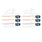 6PC OBD2 Fuel Injector Connector Plug For B16 K20 K24 B18C5 D16Y8 Engine. Fixed Price $10.69.