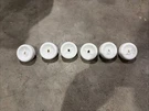 (6) Dishwasher Lower Rack Wheel Ge WD35X21038 AP5986365 WD12X10267 WD12X10074. Fixed Price $15.00.