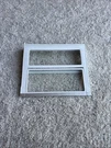 Lg Refrigerator LFX25991ST Folding Glass Shelf White Frame Oem Spill Protector. Fixed Price $35.00.