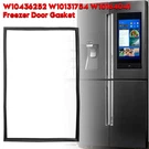 W10436252 Freezer Door Gasket For Refrigerator W10131754 W10164041. Fixed Price $42.61.