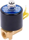 Hfs(r) 110V Ac 1/4" Electric Solenoid Valve Water Air Gas, Fuels N/c. Fixed Price $13.99.