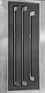 Cafe French Door Refrigerator Handle Set CXLB3H3PMBT Brushed Black Pc. Fixed Price $139.99.