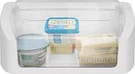 New Frigidaire White Spacewise Custom-flex Refrigerator Door Shelf Dairy Bin Box. Fixed Price $9.95.