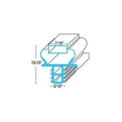 Delfield 1702623 Door Gasket 24-3/4" X 27-1/2". Fixed Price $55.50.